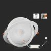 Oprawa V-TAC LED downlight SAMSUNG CHIP 10W ruchoma VT-2-10 6500K 1060lm 5 lat gwarancji